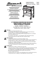 Preview for 1 page of Homak BK05500190 Owner'S And Operator'S Manual