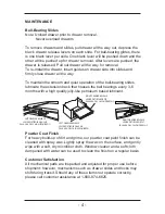 Preview for 4 page of Homak BK05500190 Owner'S And Operator'S Manual