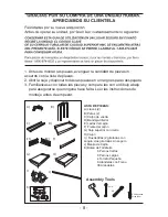 Preview for 8 page of Homak BK05500190 Owner'S And Operator'S Manual