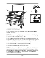 Предварительный просмотр 3 страницы Homak BK05500200 Owner'S And Operator'S Manual