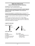 Предварительный просмотр 5 страницы Homak BK05500200 Owner'S And Operator'S Manual