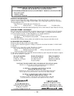 Предварительный просмотр 12 страницы Homak BK05500200 Owner'S And Operator'S Manual