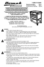 Preview for 1 page of Homak BK06043500 Owner'S Manual & Operating Instructions