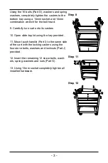 Preview for 5 page of Homak BK06043500 Owner'S Manual & Operating Instructions