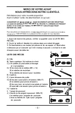 Preview for 7 page of Homak BK06043500 Owner'S Manual & Operating Instructions