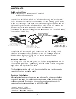 Предварительный просмотр 4 страницы Homak BK06072074 Owner'S And Operator'S Manual