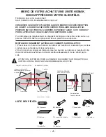 Предварительный просмотр 4 страницы Homak BK08041021 Owner'S And Operator'S Manual