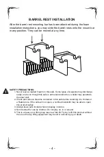 Предварительный просмотр 4 страницы Homak First Watch HS30120100 Owner'S Manual & Operating Instructions