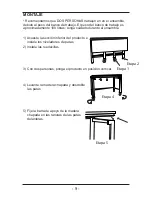 Предварительный просмотр 9 страницы Homak GS00659131 Owner'S And Operator'S Manual