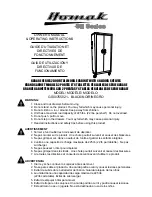 Homak GS00765021 Owner'S And Operator'S Manual preview