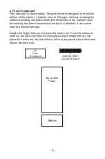 Preview for 3 page of Homak HS30103605 Owner'S Manual & Operating Instructions