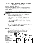 Preview for 6 page of Homak RD00820310 Owner'S Manual & Operating Instructions