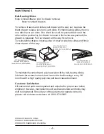 Предварительный просмотр 6 страницы Homak SS06035044 Owner'S And Operator'S Manual