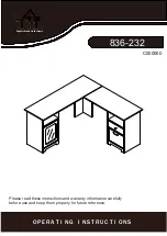 HOMCOM 169B266FKTG00 Operating Instructions Manual предпросмотр