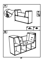 Предварительный просмотр 8 страницы HOMCOM 311-046 Assembly Instruction Manual