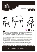 HOMCOM 312-015 Assembly Instruction preview