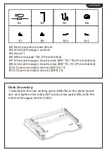 Предварительный просмотр 4 страницы HOMCOM 312-064 Assembly Instruction Manual