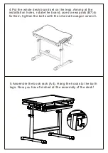 Предварительный просмотр 6 страницы HOMCOM 312-064 Assembly Instruction Manual