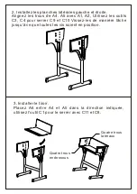 Preview for 5 page of HOMCOM 312-065 Assembly Instruction Manual