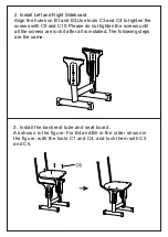 Preview for 14 page of HOMCOM 312-065 Assembly Instruction Manual