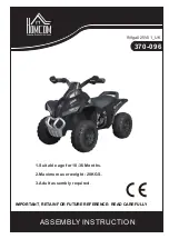 Предварительный просмотр 1 страницы HOMCOM 370-096 Assembly Instruction Manual