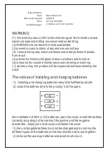 Предварительный просмотр 2 страницы HOMCOM 370-096 Assembly Instruction Manual