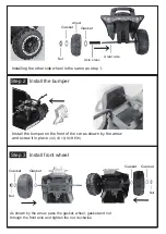 Предварительный просмотр 4 страницы HOMCOM 370-096 Assembly Instruction Manual