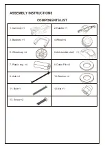 Предварительный просмотр 3 страницы HOMCOM 370-108 Assembly Instruction