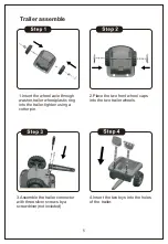 Предварительный просмотр 5 страницы HOMCOM 370-173 Assembly Instruction Manual