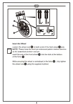 Preview for 5 page of HOMCOM 370-205 Assembly Instruction Manual