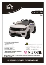 Предварительный просмотр 11 страницы HOMCOM 370-217V70 Assembly Instruction Manual