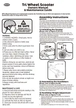 Preview for 2 page of HOMCOM 371-034 Assembly Instruction Manual