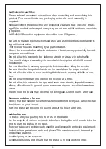 Preview for 8 page of HOMCOM 371-043 Assembly & Instruction Manual