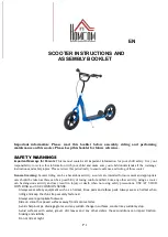 Preview for 1 page of HOMCOM 53-0018 Instructions And Assembly Booklet