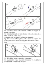 Предварительный просмотр 7 страницы HOMCOM 712-048 Assembly & Instruction Manual