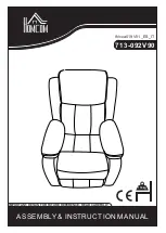 Предварительный просмотр 1 страницы HOMCOM 713-092V90 Assembly & Instruction Manual