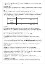 Preview for 4 page of HOMCOM 800-082 Assembly & Instruction Manual