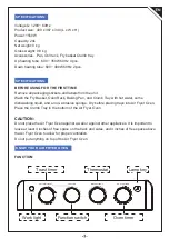 Предварительный просмотр 4 страницы HOMCOM 800-095 Assembly & Instruction Manual