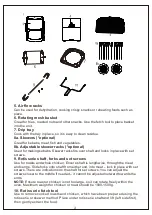 Preview for 6 page of HOMCOM 800-149V70 Assembly Instruction Manual