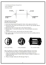 Preview for 8 page of HOMCOM 800-149V70 Assembly Instruction Manual