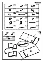 Предварительный просмотр 5 страницы HOMCOM 801-204 Assembly & Instruction Manual