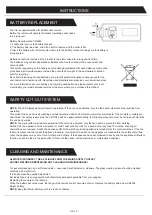 Предварительный просмотр 11 страницы HOMCOM 820-227V70 Assembly & Instruction Manual