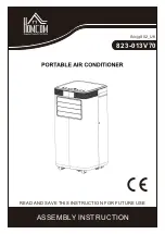 HOMCOM 823-013V70 Assembly Instruction Manual preview