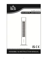 Preview for 1 page of HOMCOM 824-035V70 Assembly & Instruction Manual