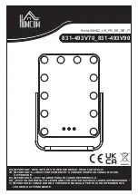 HOMCOM 831-493V70 Manual preview