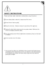 Preview for 7 page of HOMCOM 831-495 Assembly & Instruction Manual