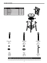 Предварительный просмотр 3 страницы HOMCOM 835-422 Assembly Instructions Manual