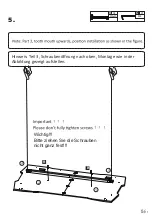 Предварительный просмотр 6 страницы HOMCOM 836-499 Assembly & Instruction Manual