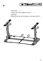 Предварительный просмотр 7 страницы HOMCOM 836-499 Assembly & Instruction Manual