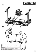 Предварительный просмотр 11 страницы HOMCOM 836-499 Assembly & Instruction Manual